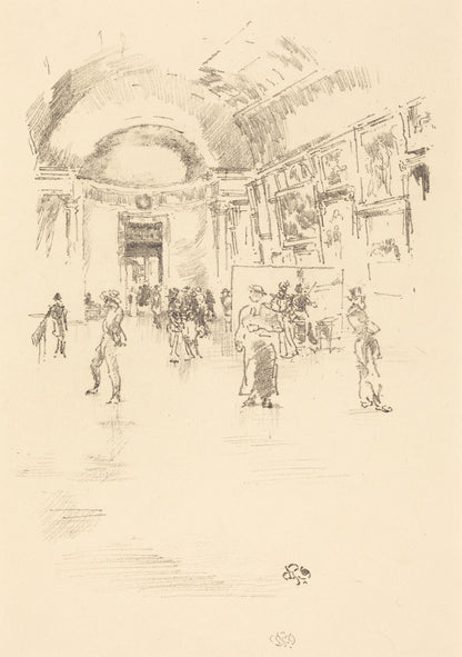 The Long Gallery, Louvre