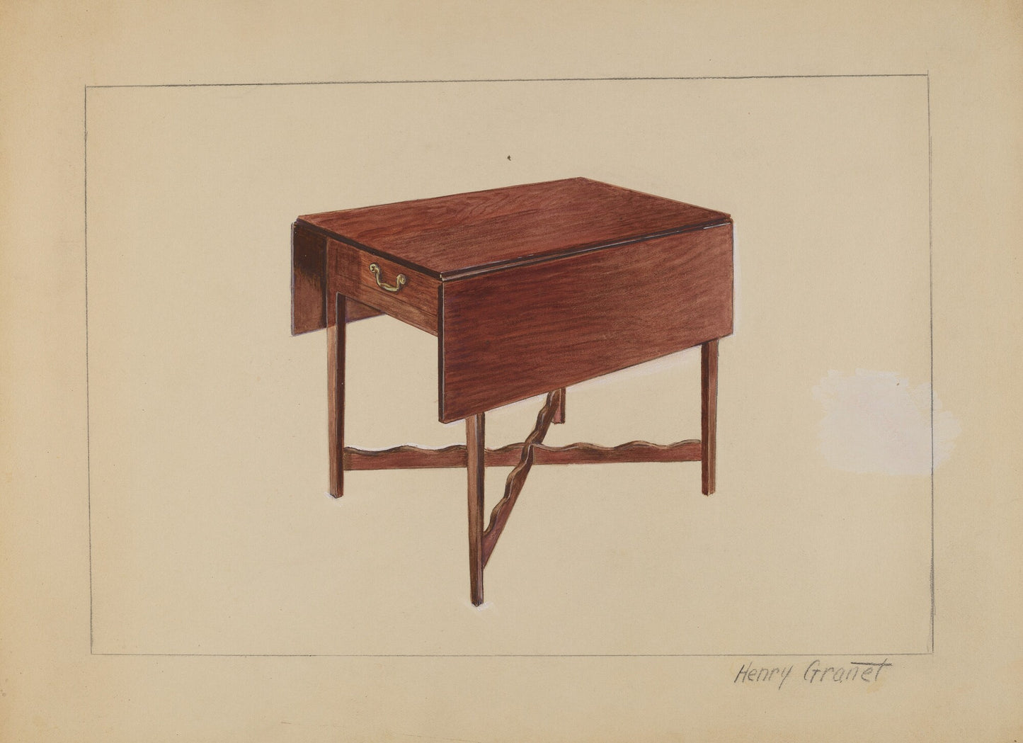 Drop-Leaf Table