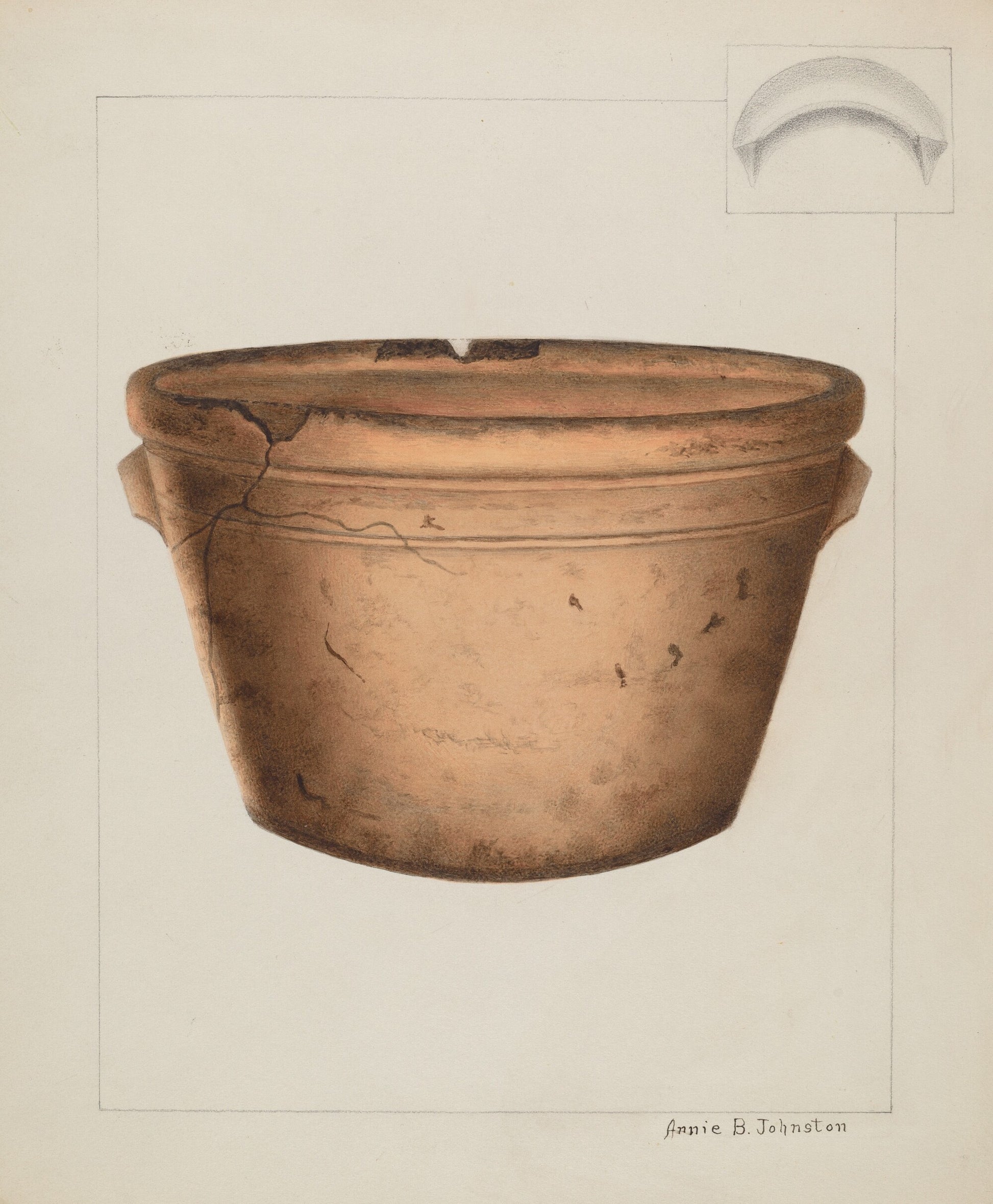 Pottery Flower Pot