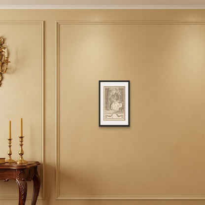 Orlonzo - FRAMED CANVAS BLACK 30x45cm12x18 ROOM