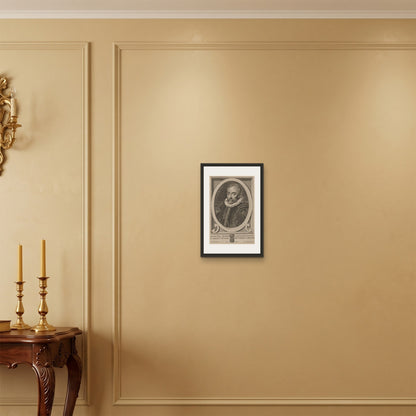 Orlonzo - FRAMED CANVAS BLACK 30x45cm12x18 ROOM
