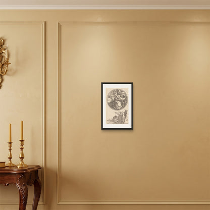 Orlonzo - FRAMED CANVAS BLACK 30x45cm12x18 ROOM