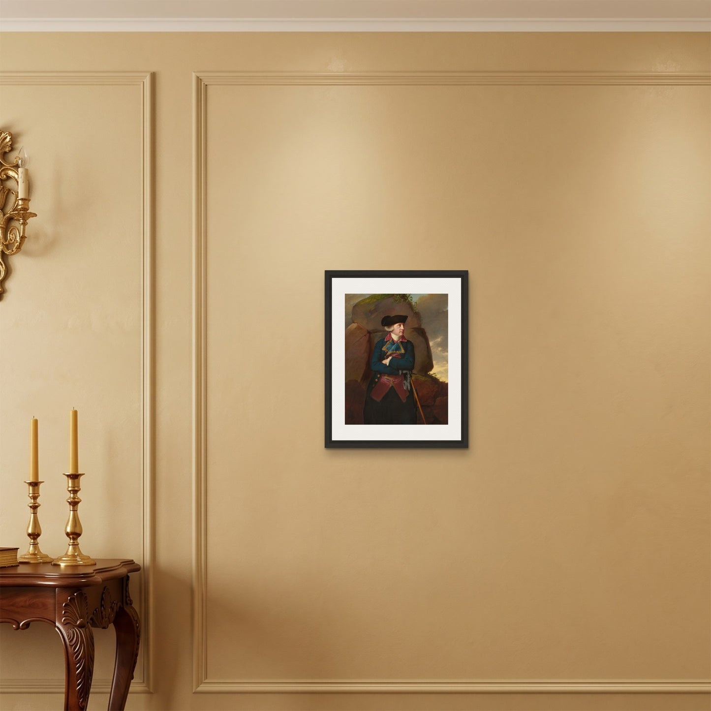 Orlonzo - FRAMED CANVAS BLACK 40x50cm16x20 ROOM