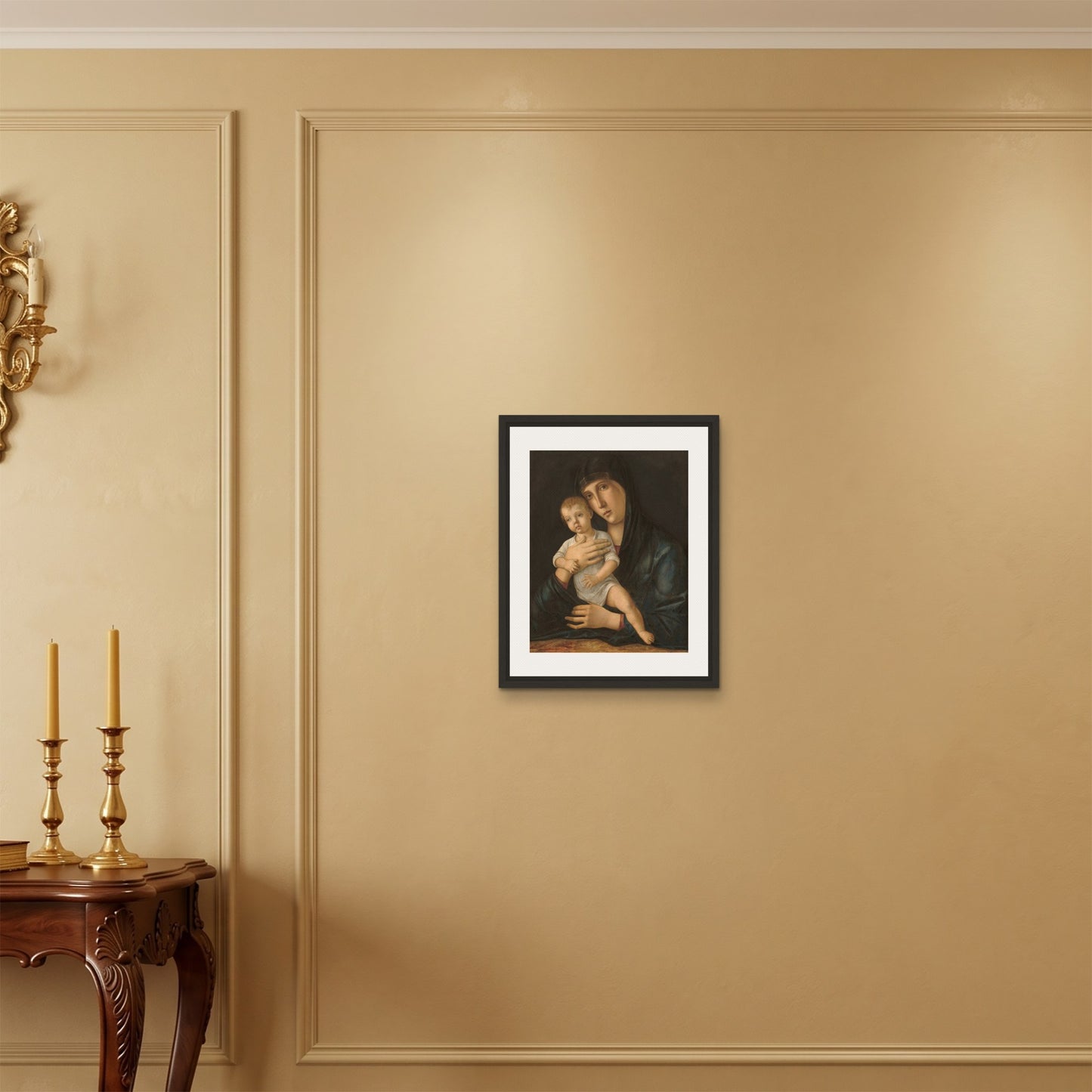 Orlonzo - FRAMED CANVAS BLACK 40x50cm16x20 ROOM