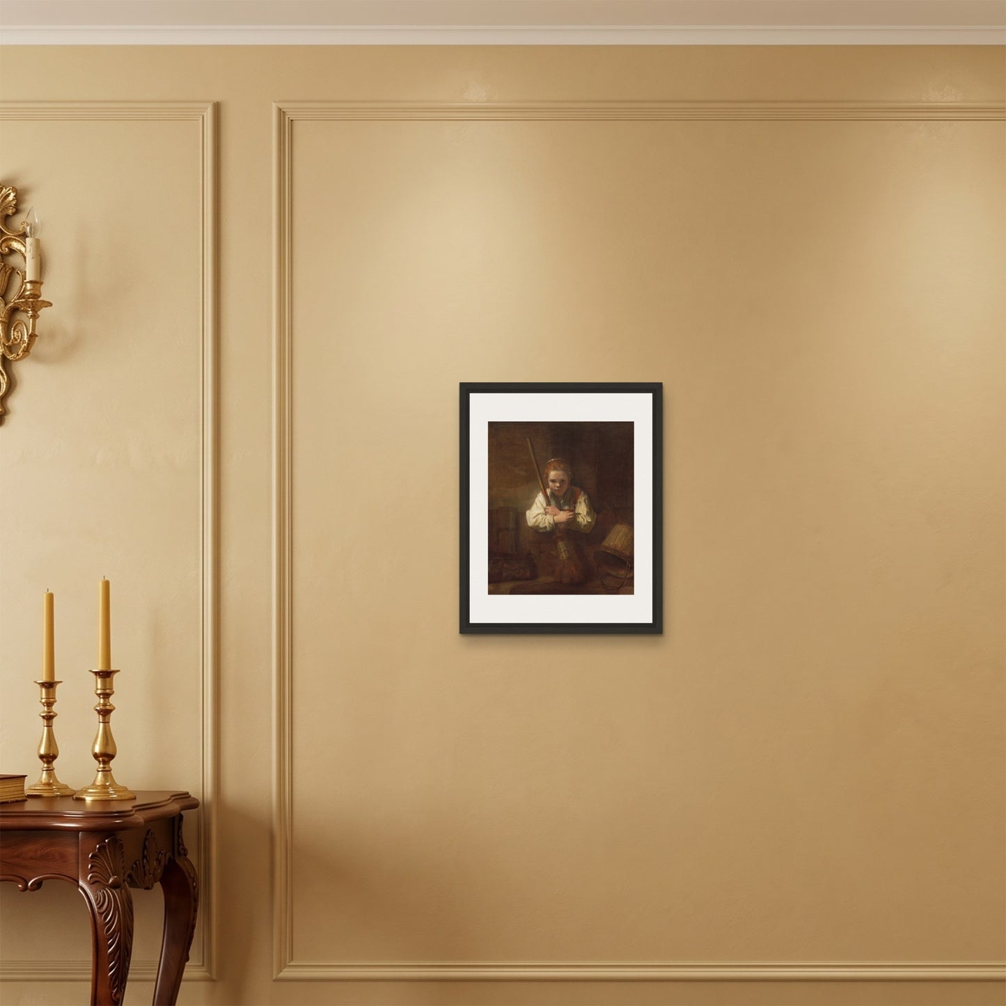Orlonzo - FRAMED CANVAS BLACK 40x50cm16x20 ROOM