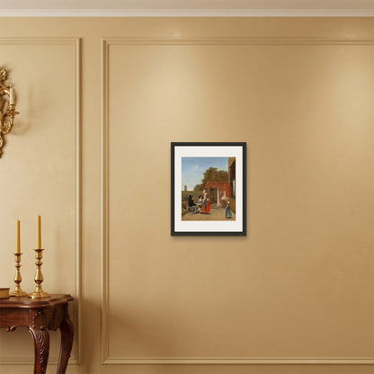 Orlonzo - FRAMED CANVAS BLACK 40x50cm16x20 ROOM