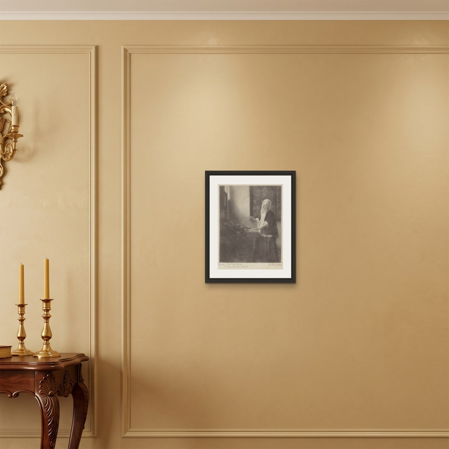 Orlonzo - FRAMED CANVAS BLACK 40x50cm16x20 ROOM