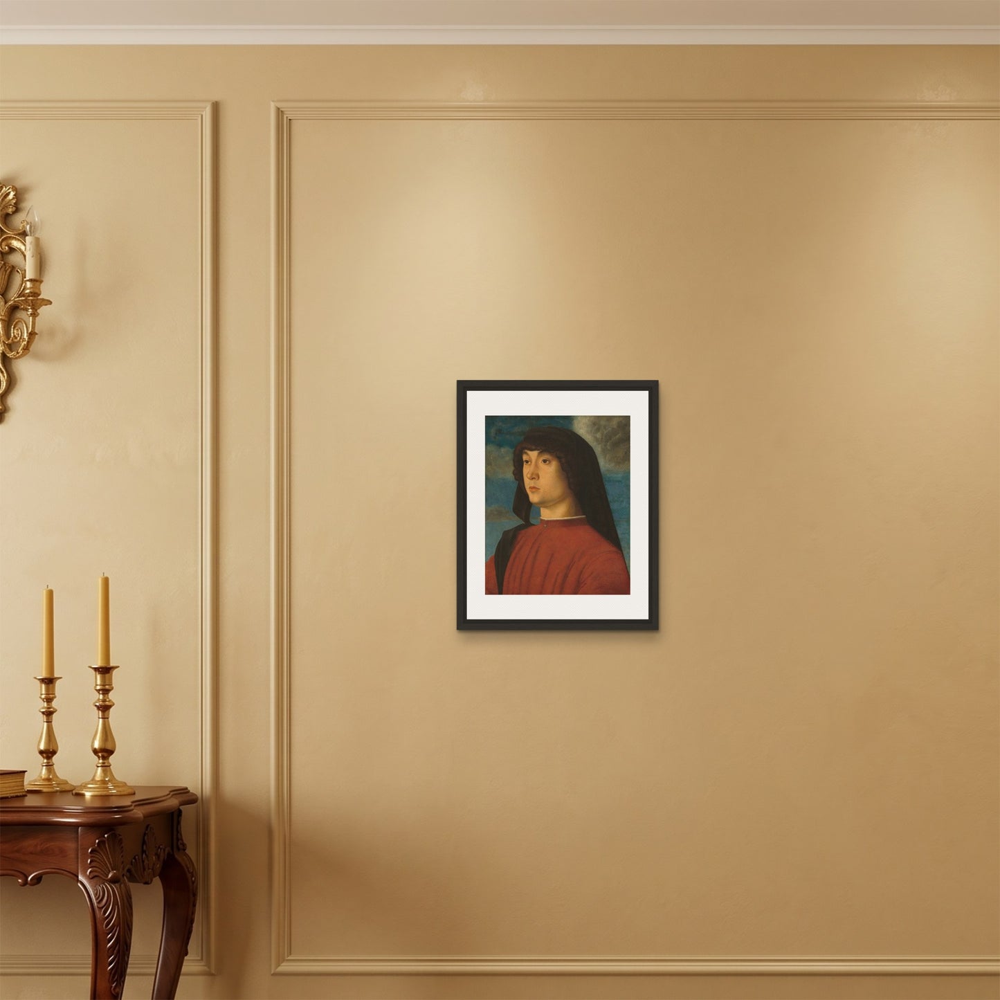 Orlonzo - FRAMED CANVAS BLACK 40x50cm16x20 ROOM