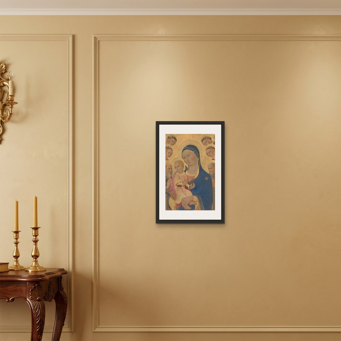 Orlonzo - FRAMED CANVAS BLACK 40x60cm16x24 ROOM