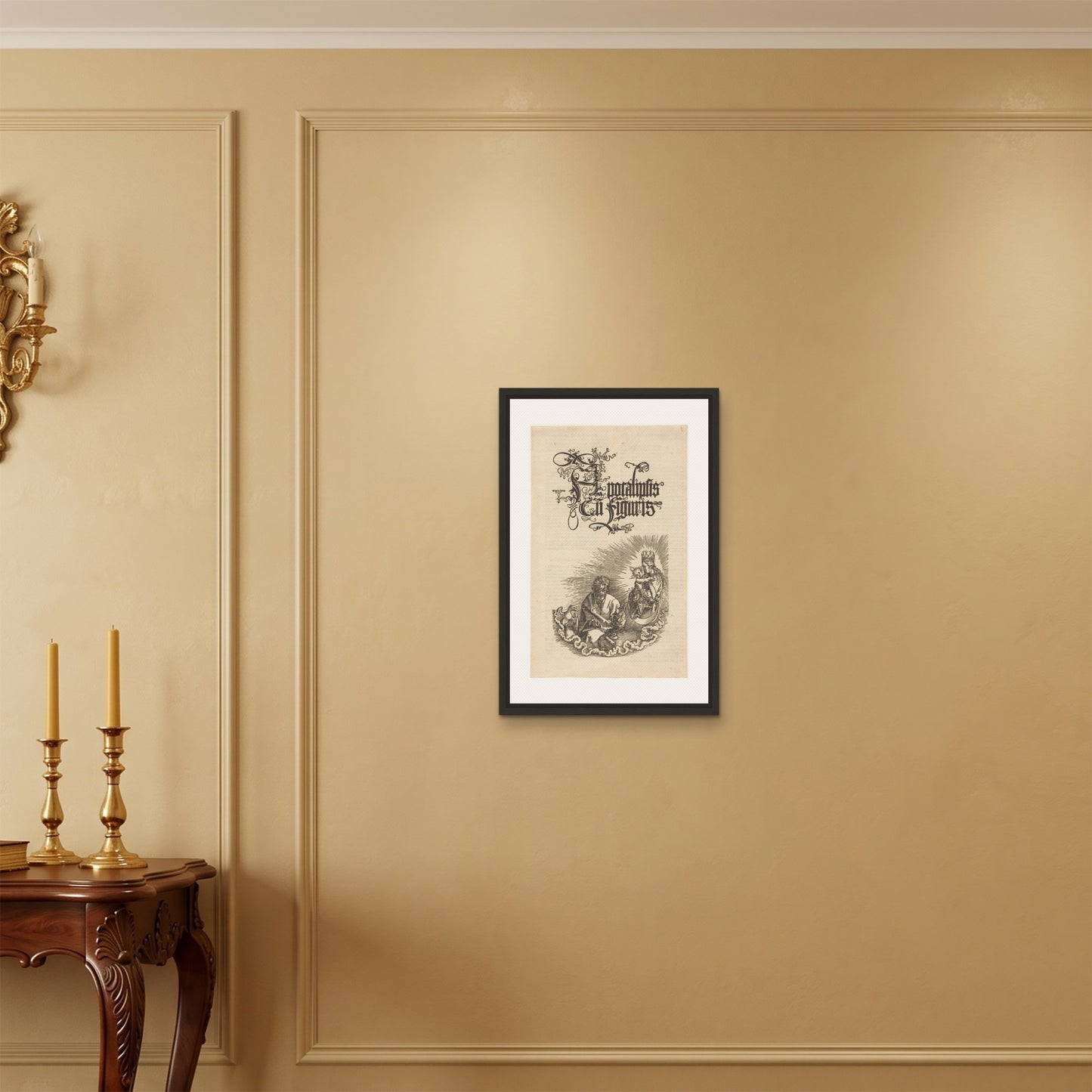 Orlonzo - FRAMED CANVAS BLACK 40x60cm16x24 ROOM