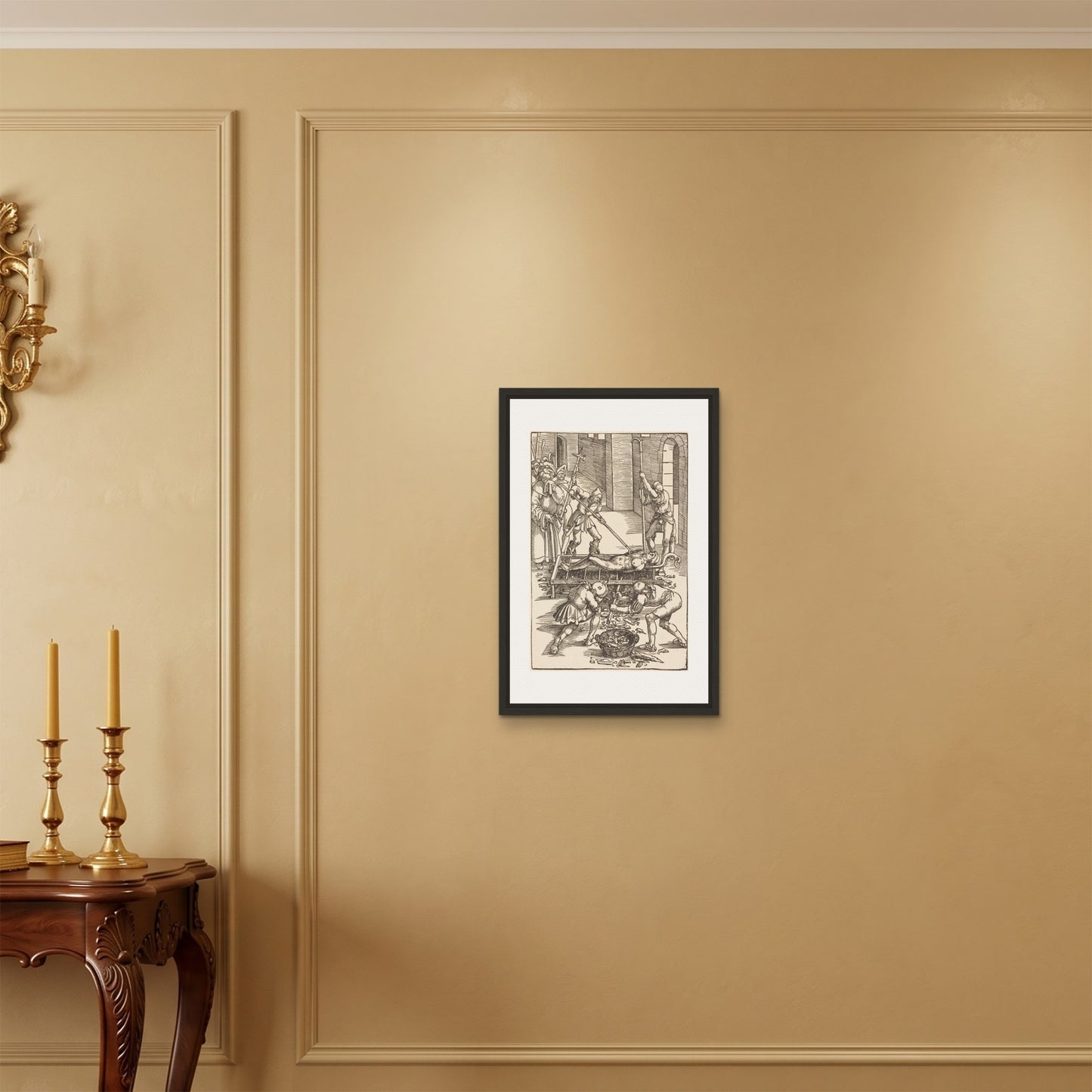 Orlonzo - FRAMED CANVAS BLACK 40x60cm16x24 ROOM