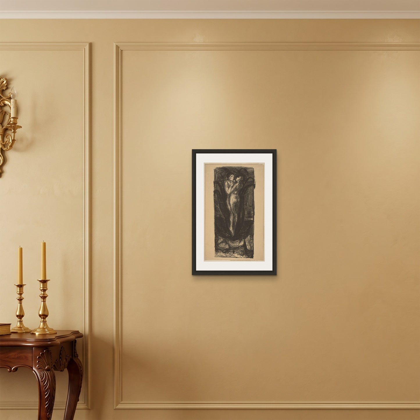 Orlonzo - FRAMED CANVAS BLACK 40x60cm16x24 ROOM