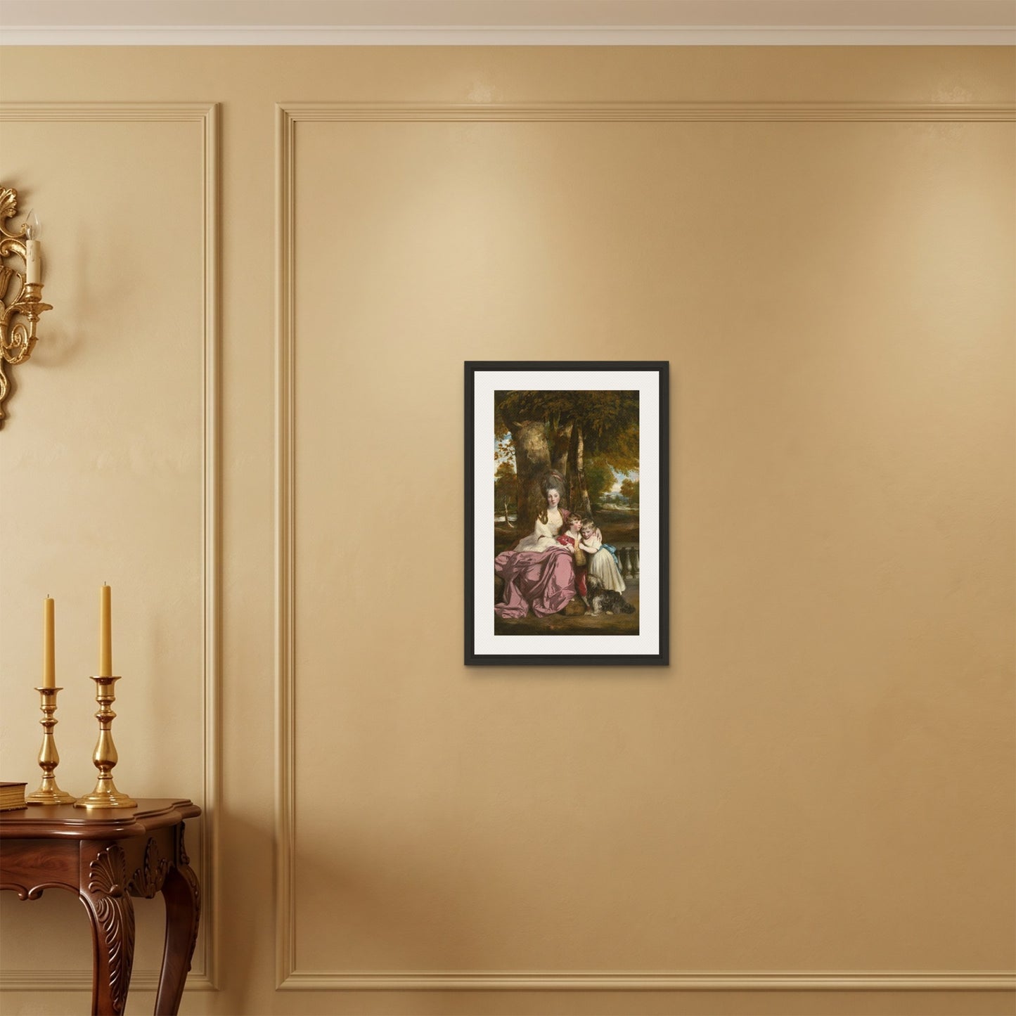 Orlonzo - FRAMED CANVAS BLACK 40x60cm16x24 ROOM