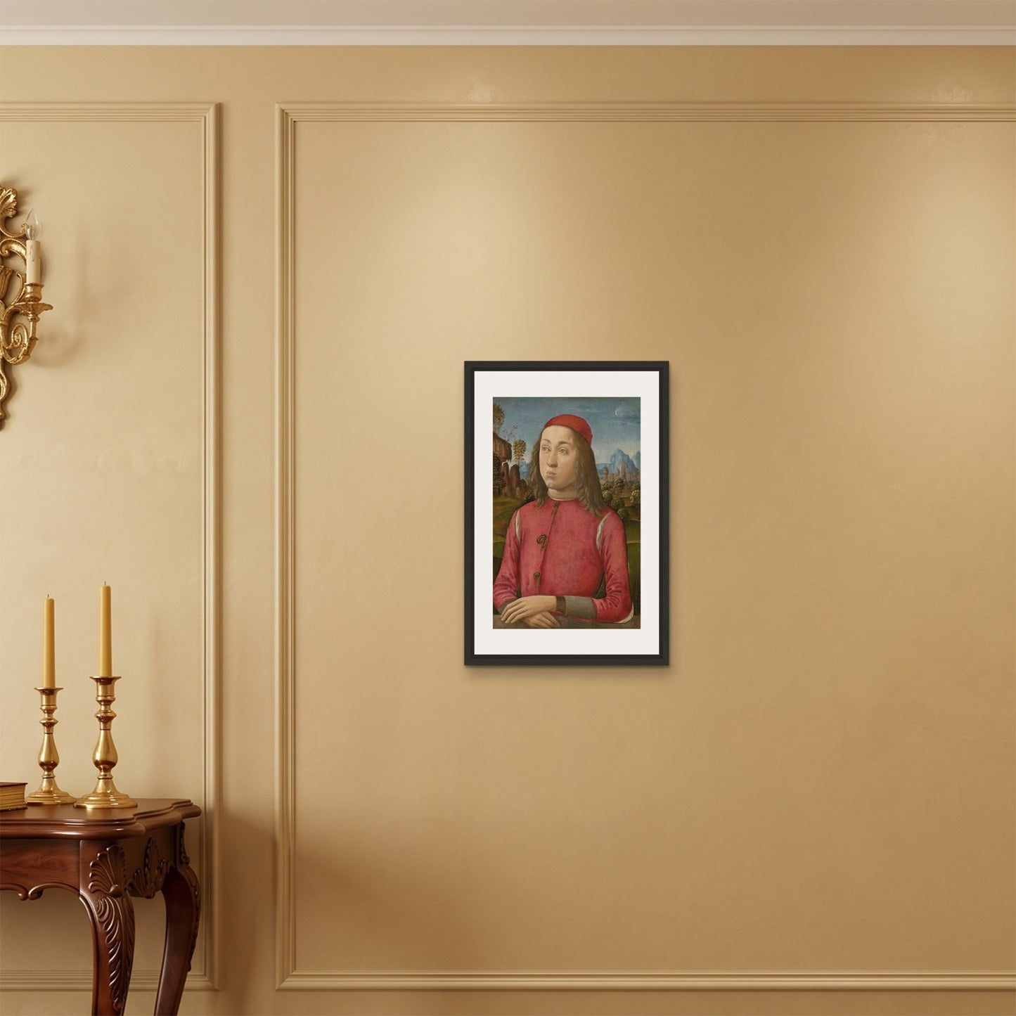 Orlonzo - FRAMED CANVAS BLACK 40x60cm16x24 ROOM