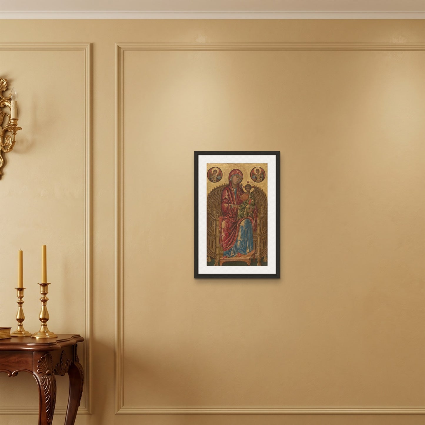 Orlonzo - FRAMED CANVAS BLACK 40x60cm16x24 ROOM