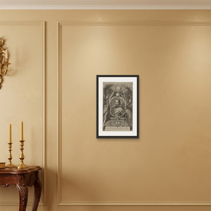 Orlonzo - FRAMED CANVAS BLACK 40x60cm16x24 ROOM