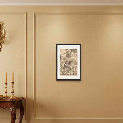 Orlonzo - FRAMED CANVAS BLACK 40x60cm16x24 ROOM