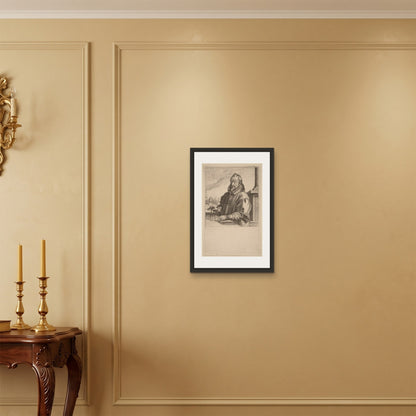 Orlonzo - FRAMED CANVAS BLACK 40x60cm16x24 ROOM