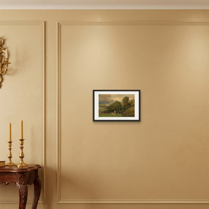 Orlonzo - FRAMED CANVAS BLACK 4530cm1812 ROOM