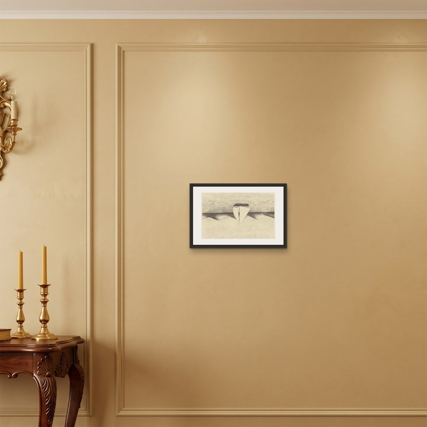 Orlonzo - FRAMED CANVAS BLACK 4530cm1812 ROOM