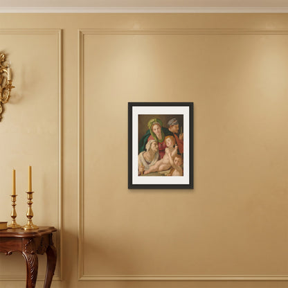 Orlonzo - FRAMED CANVAS BLACK 45x60cm18x24 ROOM
