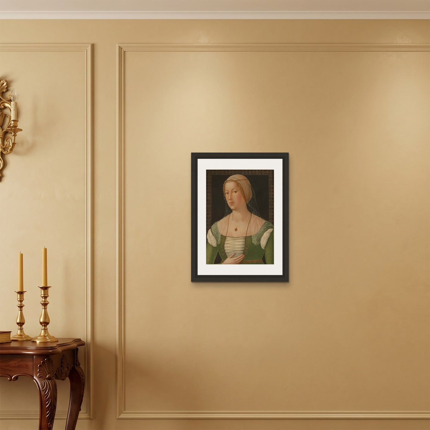 Orlonzo - FRAMED CANVAS BLACK 45x60cm18x24 ROOM