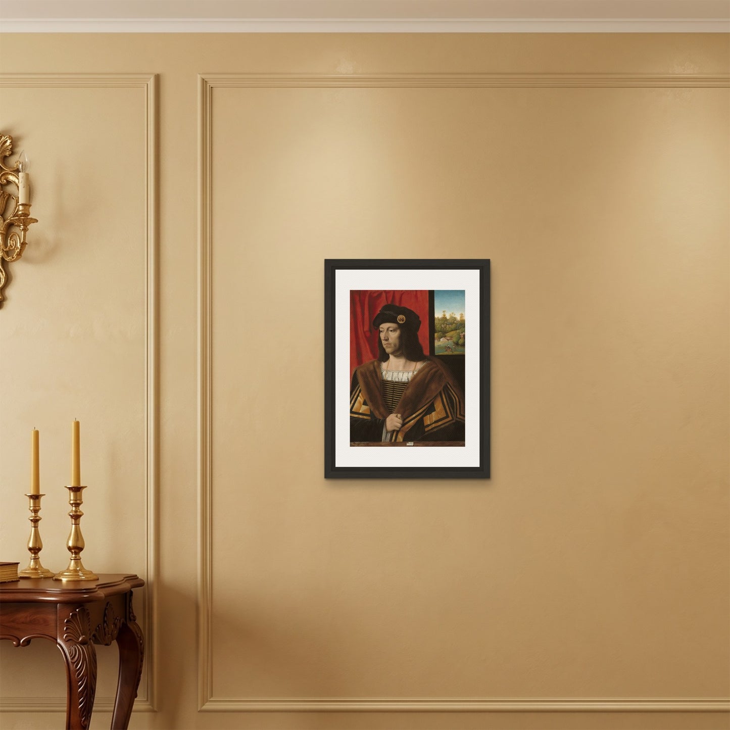 Orlonzo - FRAMED CANVAS BLACK 45x60cm18x24 ROOM