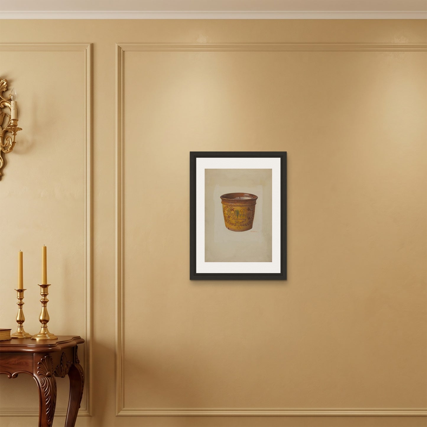 Orlonzo - FRAMED CANVAS BLACK 45x60cm18x24 ROOM