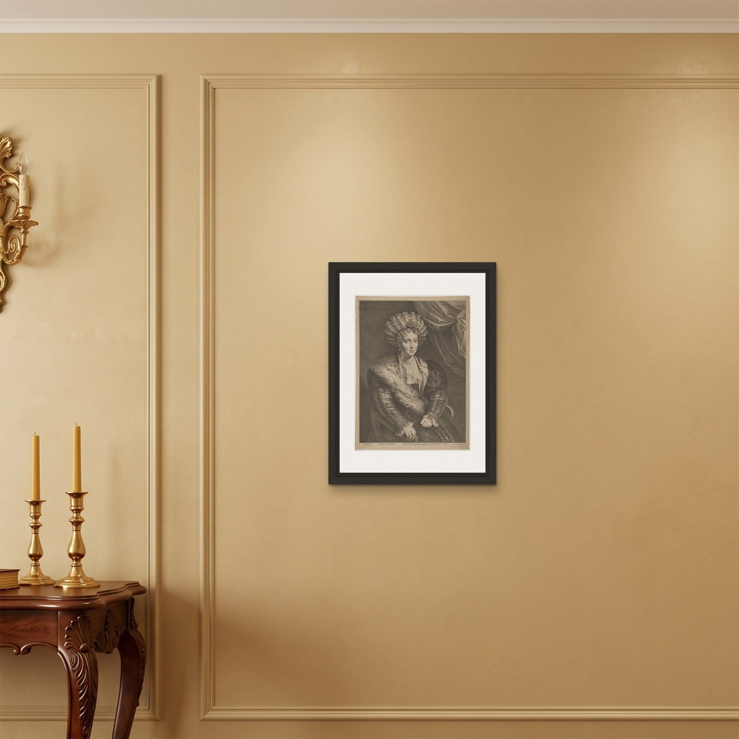 Orlonzo - FRAMED CANVAS BLACK 45x60cm18x24 ROOM