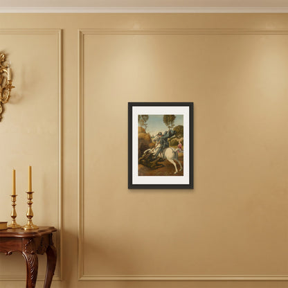 Orlonzo - FRAMED CANVAS BLACK 45x60cm18x24 ROOM