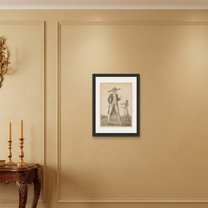 Orlonzo - FRAMED CANVAS BLACK 45x60cm18x24 ROOM