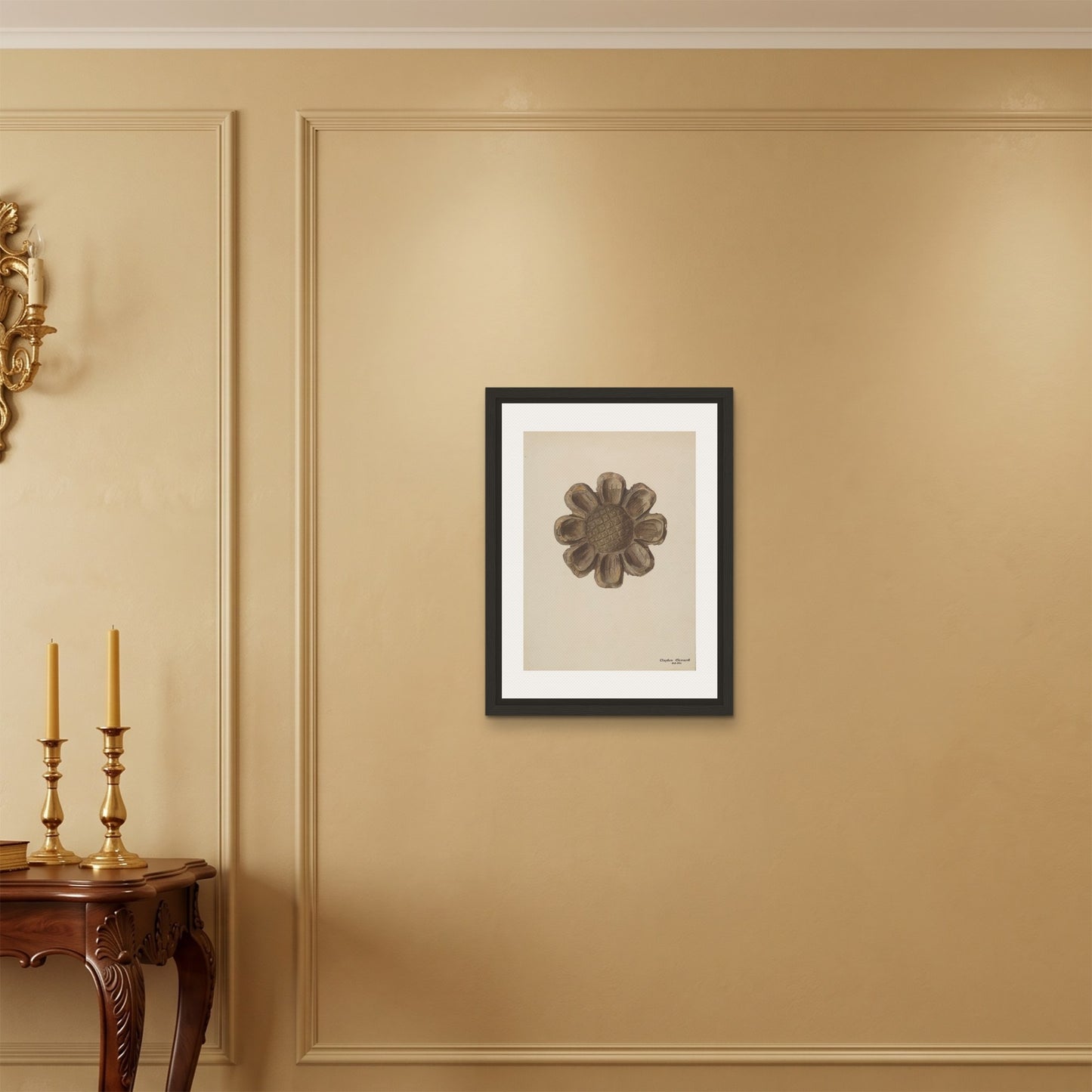 Orlonzo - FRAMED CANVAS BLACK 45x60cm18x24 ROOM
