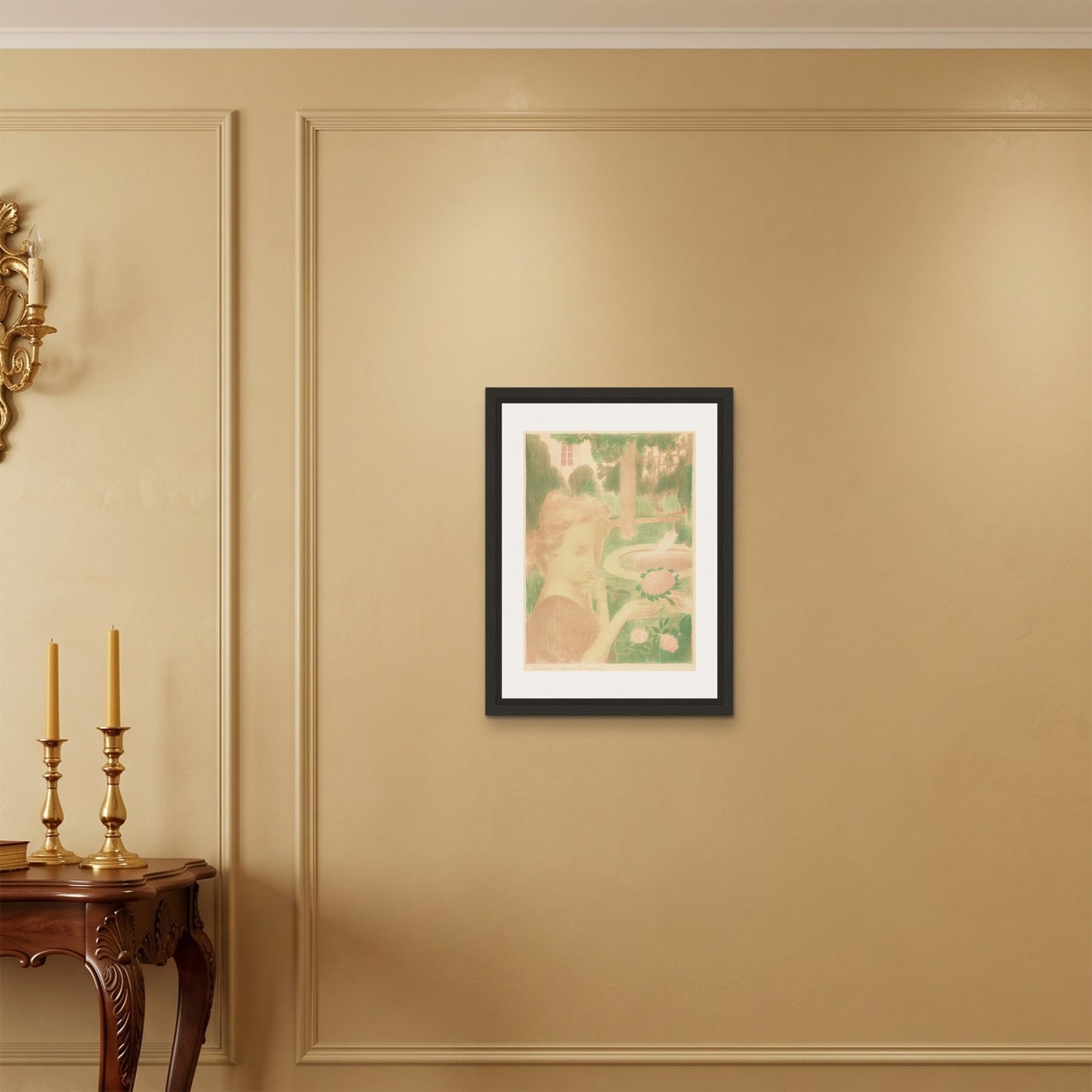 Orlonzo - FRAMED CANVAS BLACK 45x60cm18x24 ROOM