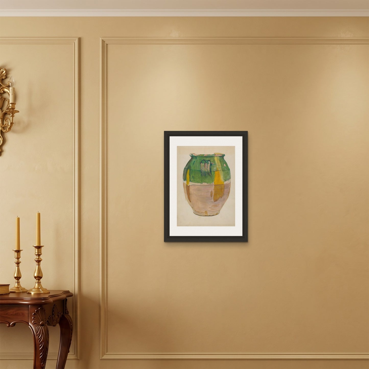 Orlonzo - FRAMED CANVAS BLACK 45x60cm18x24 ROOM
