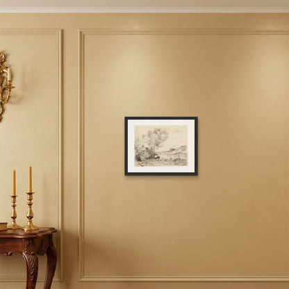 Orlonzo - FRAMED CANVAS BLACK 5040cm2016 ROOM