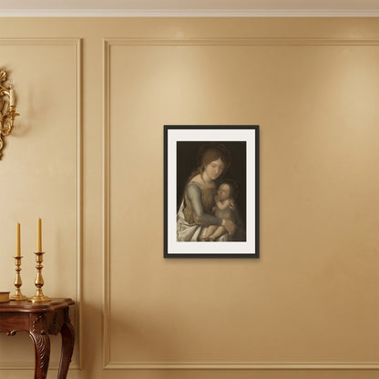 Orlonzo - FRAMED CANVAS BLACK 50x70cm20x28 ROOM
