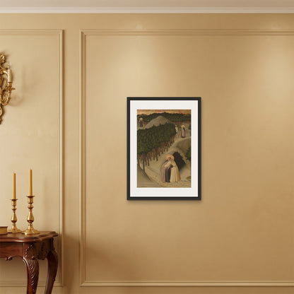 Orlonzo - FRAMED CANVAS BLACK 50x70cm20x28 ROOM