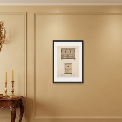 Orlonzo - FRAMED CANVAS BLACK 50x70cm20x28 ROOM