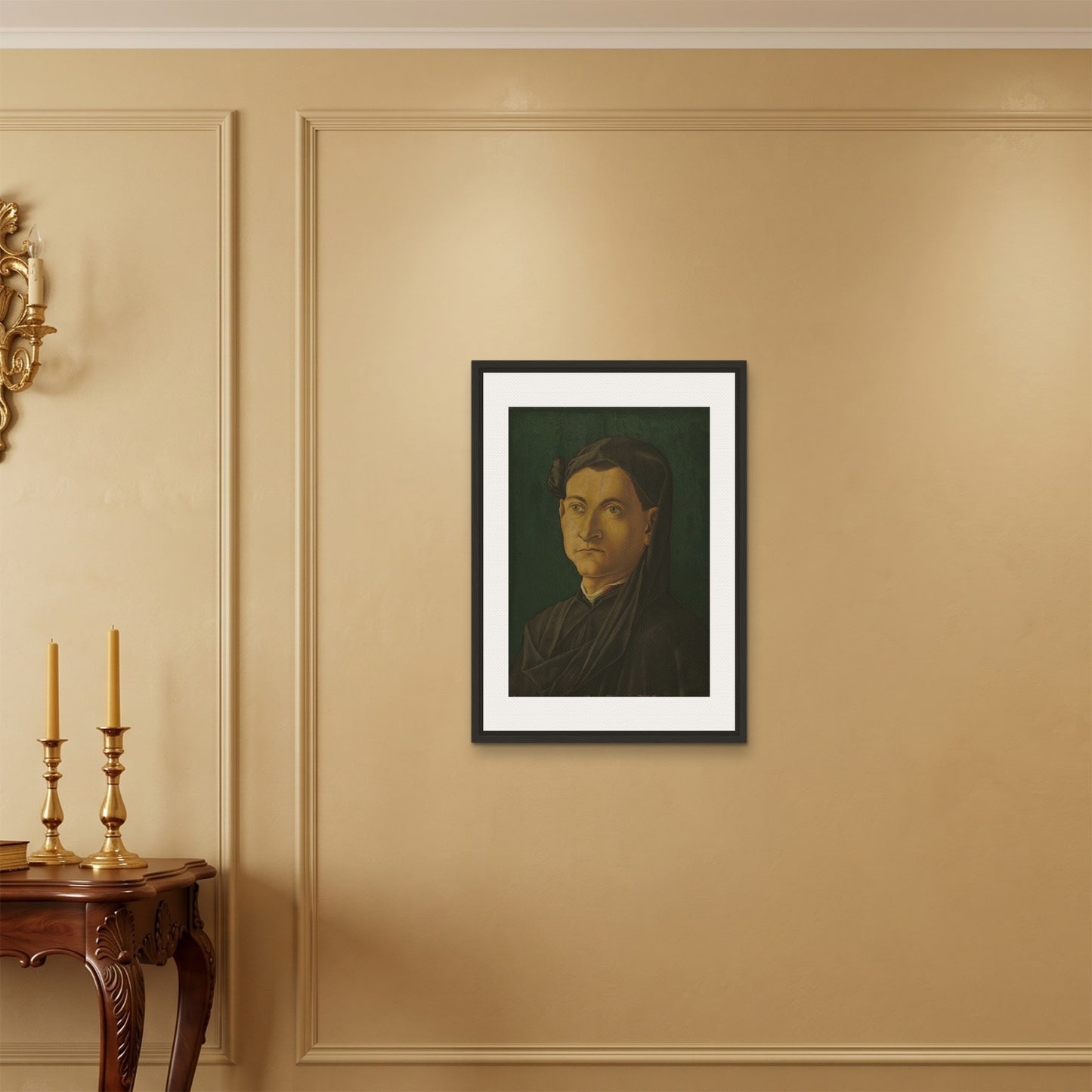 Orlonzo - FRAMED CANVAS BLACK 50x70cm20x28 ROOM