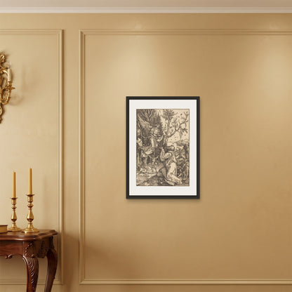 Orlonzo - FRAMED CANVAS BLACK 50x70cm20x28 ROOM