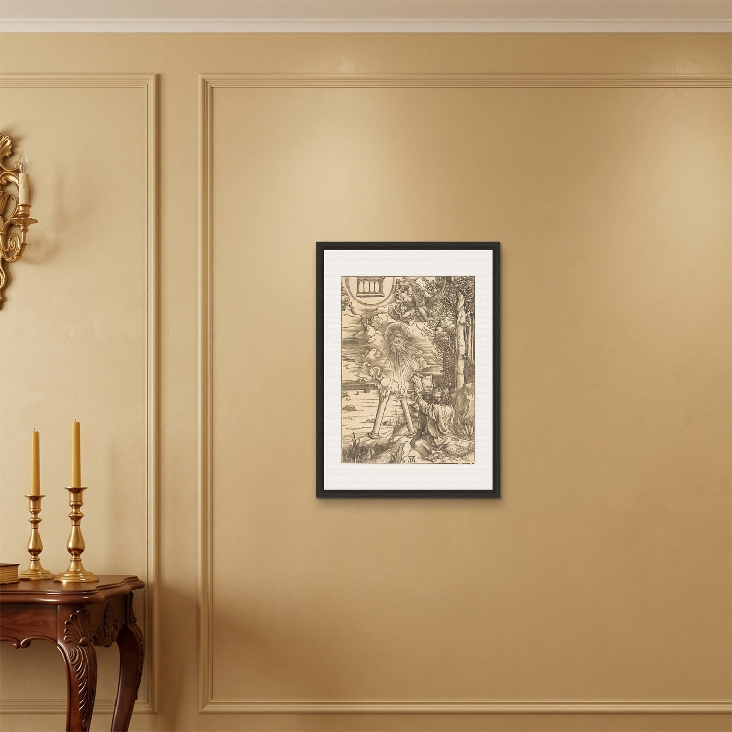 Orlonzo - FRAMED CANVAS BLACK 50x70cm20x28 ROOM