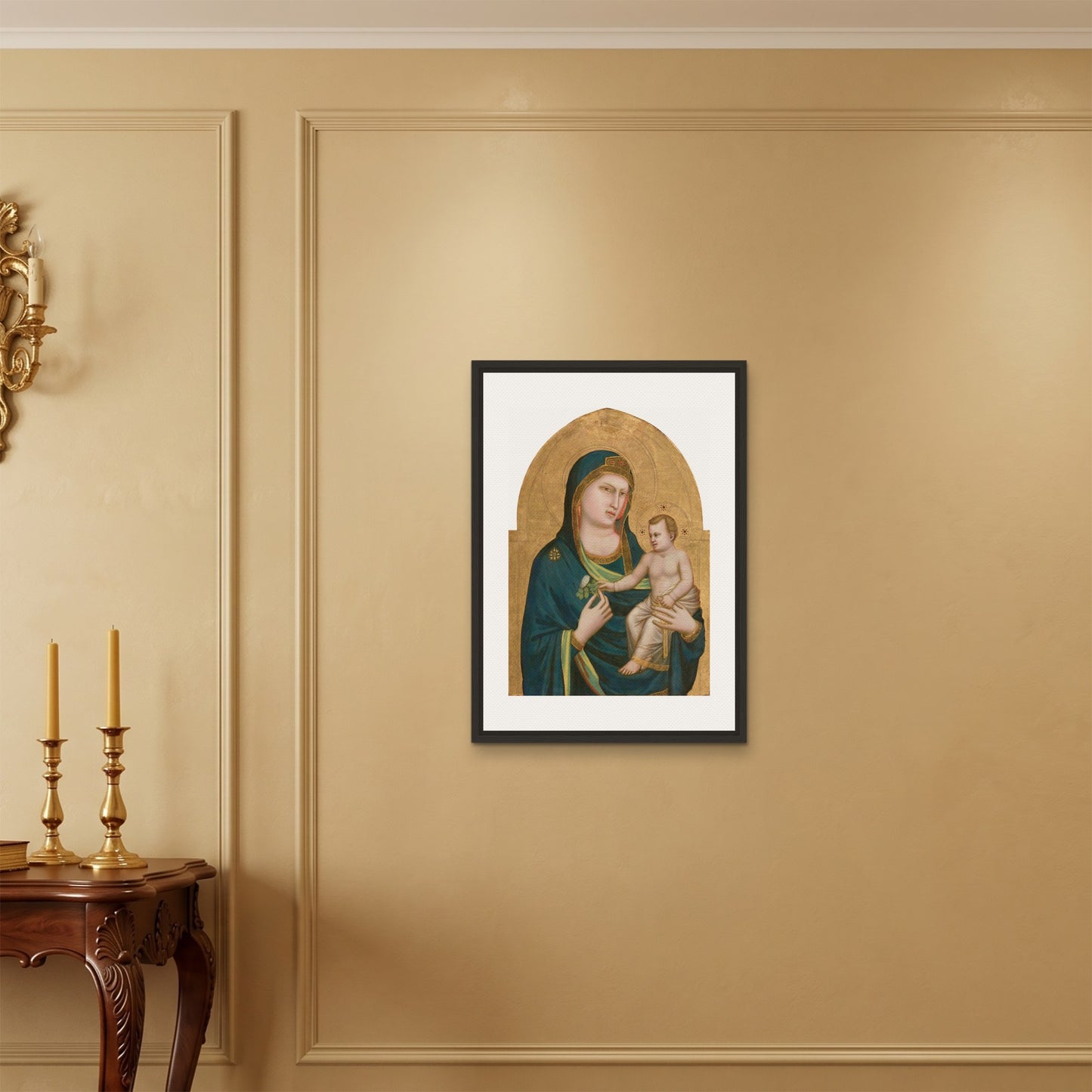 Orlonzo - FRAMED CANVAS BLACK 50x70cm20x28 ROOM