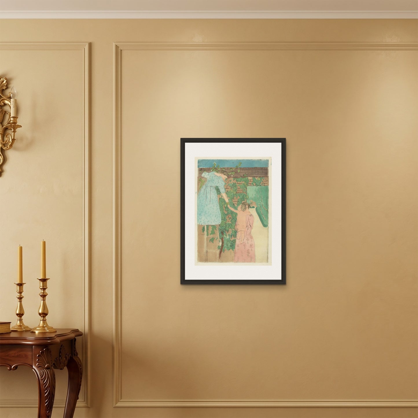 Orlonzo - FRAMED CANVAS BLACK 50x70cm20x28 ROOM