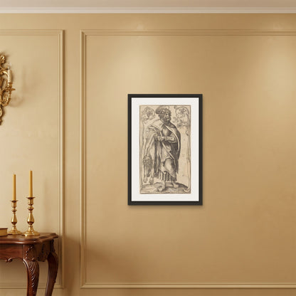 Orlonzo - FRAMED CANVAS BLACK 50x75cm20x30 ROOM
