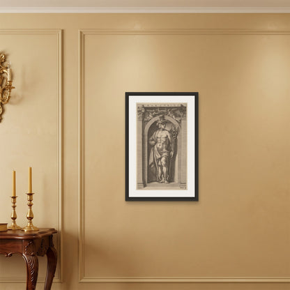 Orlonzo - FRAMED CANVAS BLACK 50x75cm20x30 ROOM
