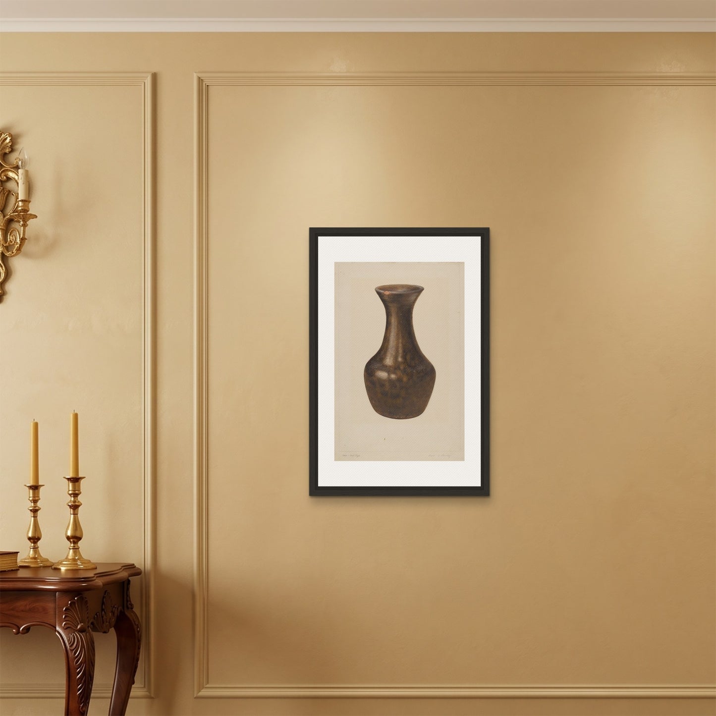 Orlonzo - FRAMED CANVAS BLACK 50x75cm20x30 ROOM