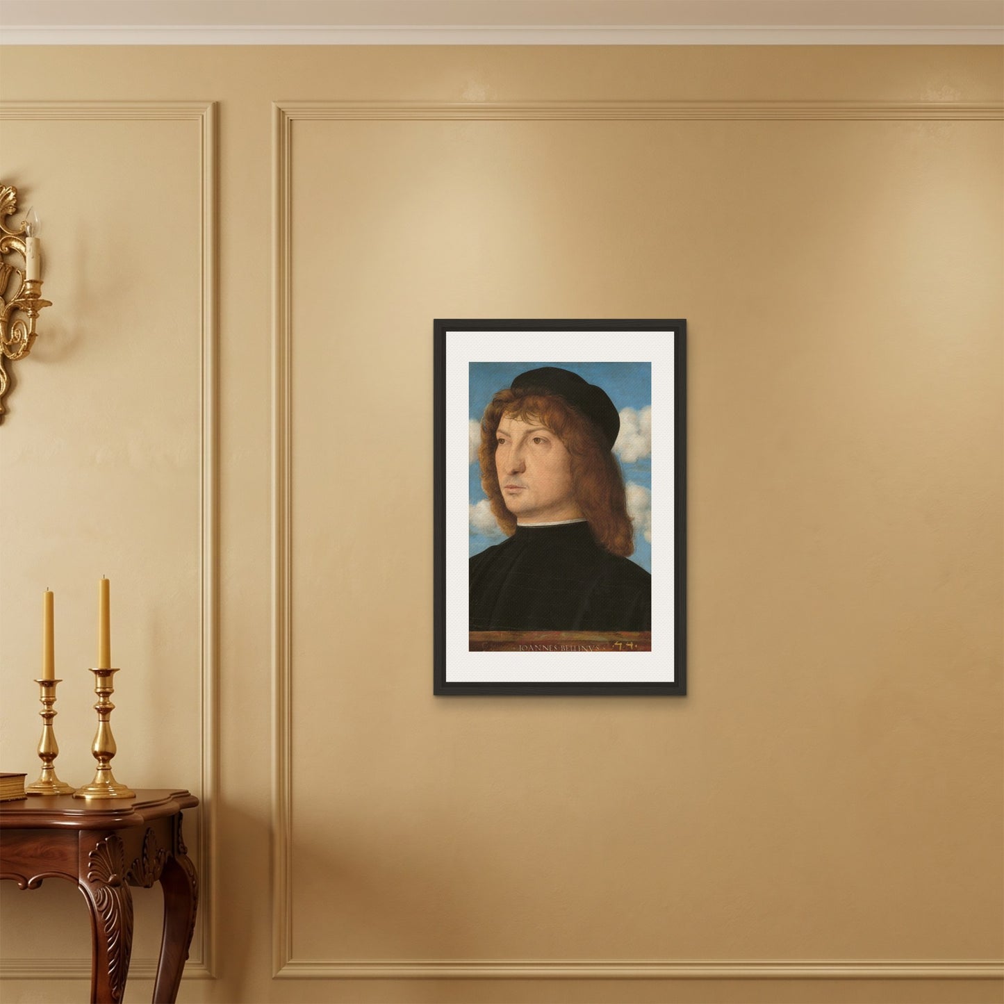 Orlonzo - FRAMED CANVAS BLACK 50x75cm20x30 ROOM