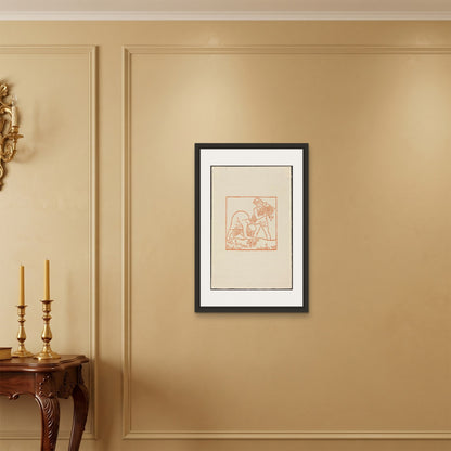 Orlonzo - FRAMED CANVAS BLACK 50x75cm20x30 ROOM