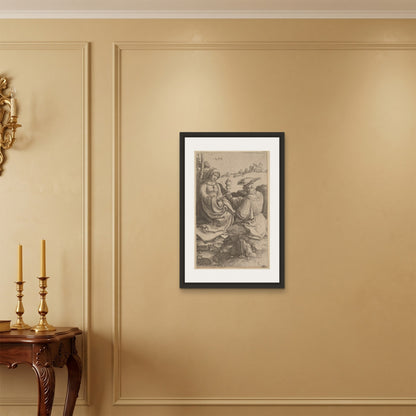 Orlonzo - FRAMED CANVAS BLACK 50x75cm20x30 ROOM