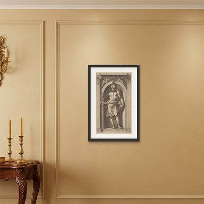 Orlonzo - FRAMED CANVAS BLACK 50x75cm20x30 ROOM
